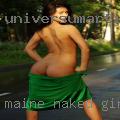 Maine naked girls