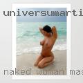 Naked woman masturbate